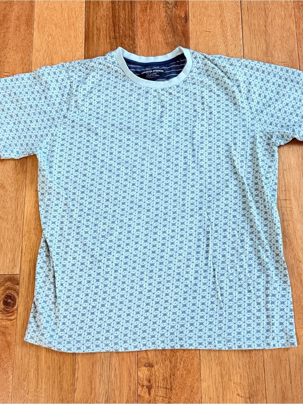 Eighth Avenue New York Mens XL Allover Geometric Print T-Shirt